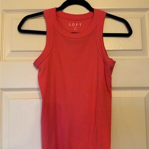 LOFT Vibrant Pink Tank Top
